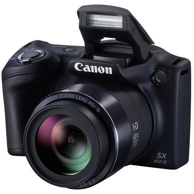 Acheter Bridge - Canon PowerShot SX412 IS - Noir + Canon Zoom Lens 40X IS 24-960mm f/3.5-5.6 Reconditionné - 199,00 € Bridge - Canon PowerShot SX412 IS - Noir + Canon Zoom Lens 40X IS 24-960mm f/3.5-5.6 Reconditionné - Canon reconditionné disponible sur Backmarket