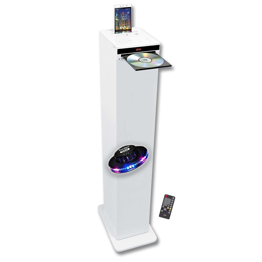 Enceinte Bluetooth Inovalley Tour de son - Blanc Reconditionné - N/A reconditionné disponible sur Backmarket