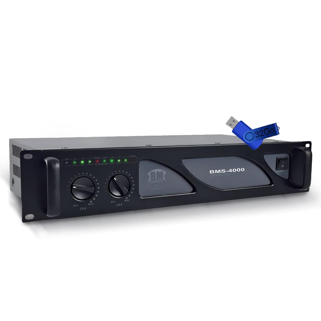 Acheter Amplificateur Bm Sonic BMS-4000 Reconditionné - 204,99 € Amplificateur Bm Sonic BMS-4000 Reconditionné - N/A reconditionné disponible sur Backmarket