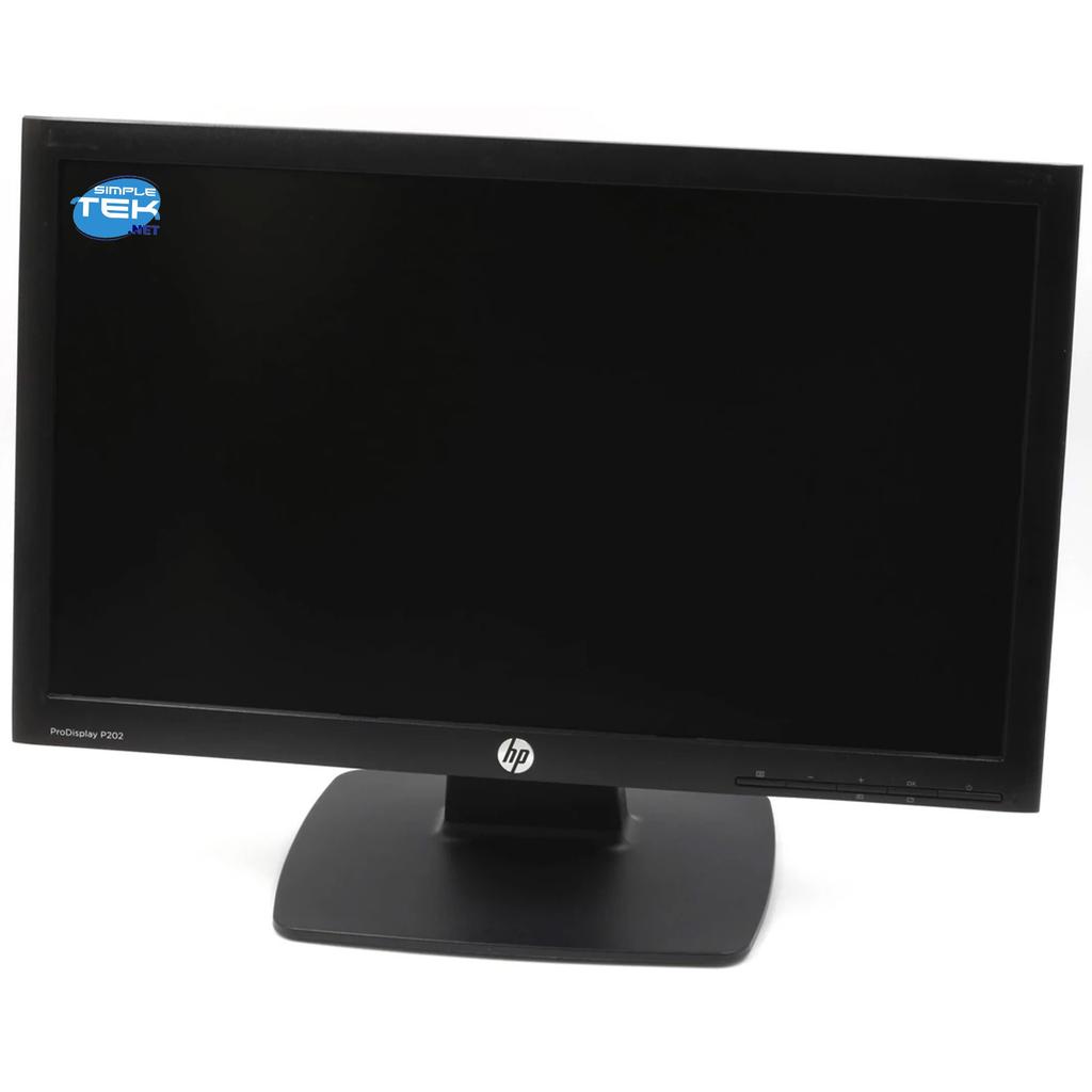Écran 20"" LED 1600 X 900 HP ProDisplay P202 Reconditionné - Hewlett-Packard reconditionné disponible sur Backmarket