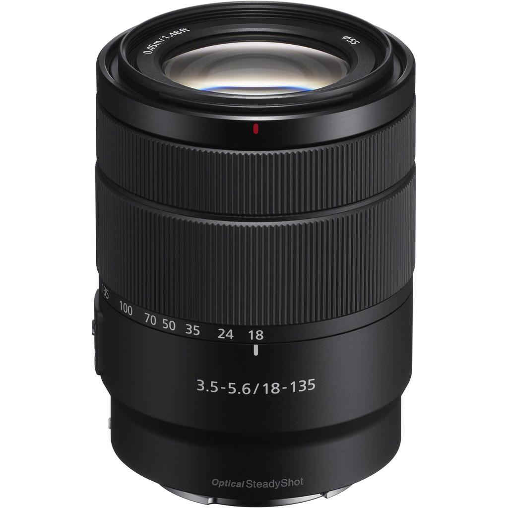 Objectif Sony E 18-135mm f/3.5-5.6 E 18-135mm f/3.5-5.6 Reconditionné - Sony reconditionné disponible sur Backmarket