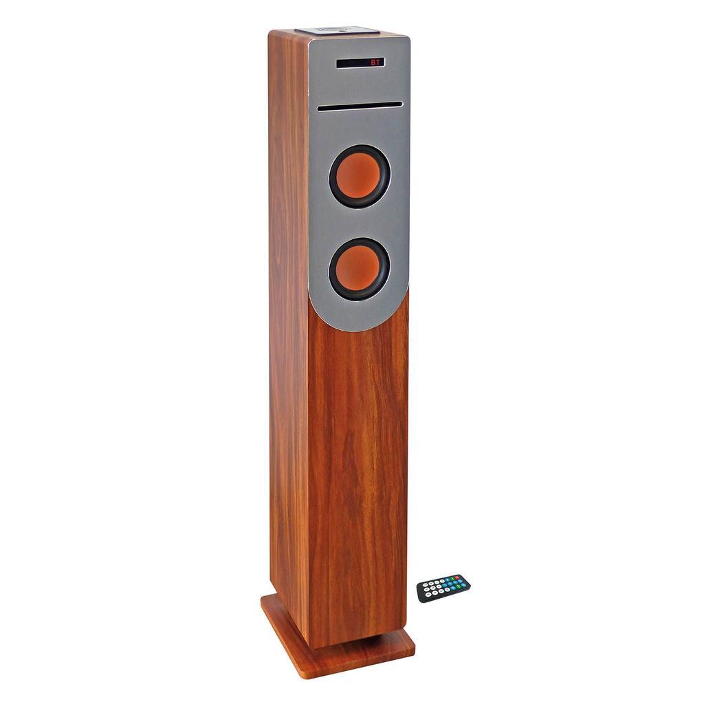 Enceinte Bluetooth Inovalley Woodtower - Bois Reconditionné - N/A reconditionné disponible sur Backmarket