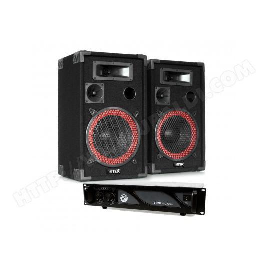 Acheter Enceintes sono Max Pack sonorisation 1000W - 2 Enceintes 12"" + Amplificateur 2x500W avec EQ + Câblages Reconditionné - 248,99 € Enceintes sono Max Pack sonorisation 1000W - 2 Enceintes 12"" + Amplificateur 2x500W avec EQ + Câblages Reconditionné - N/A reconditionné disponible sur Backmarket