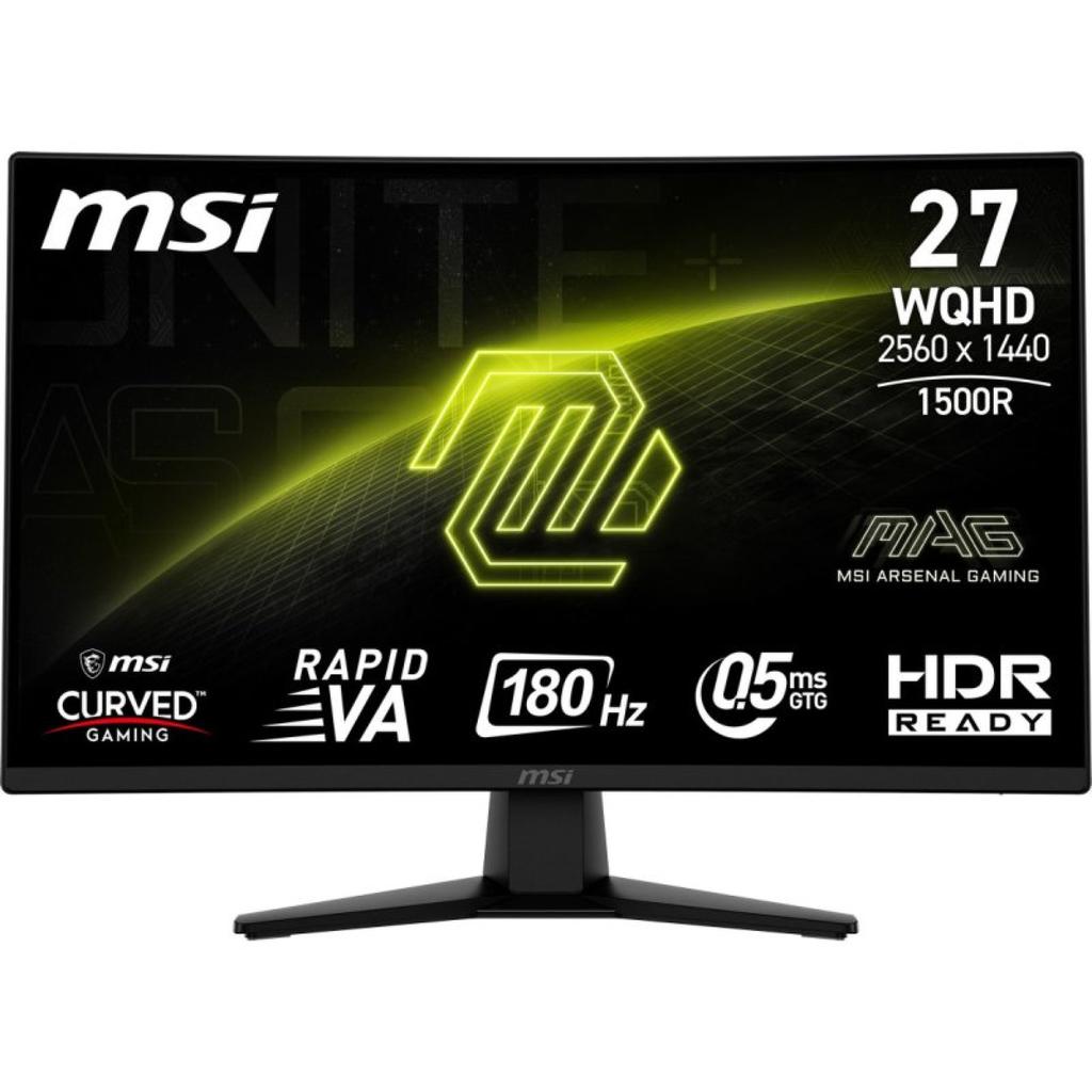 Écran 27"" LED MSI MAG 274CQF Reconditionné - MSI reconditionné disponible sur Backmarket
