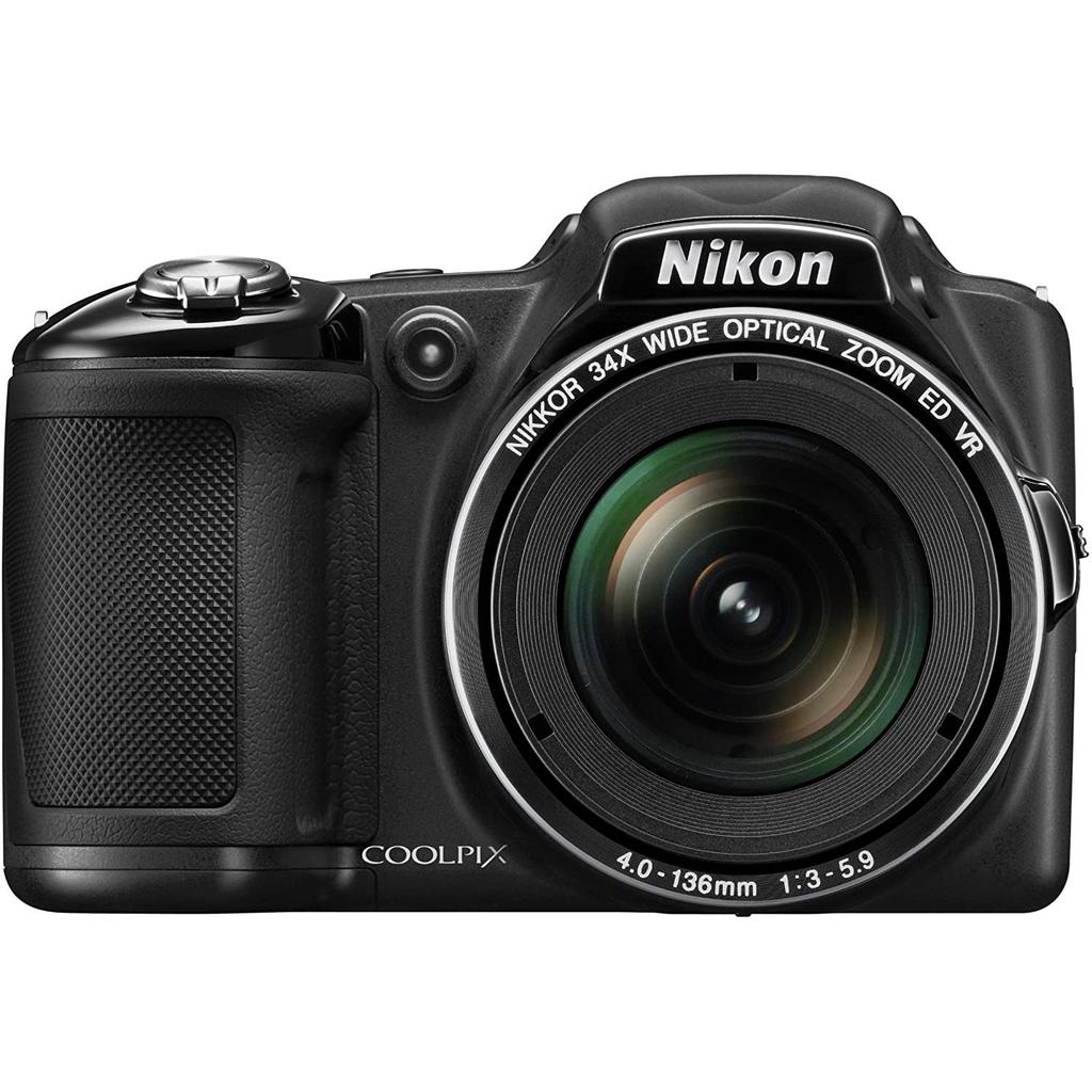 Bridge Coolpix L830 - Noir + Nikon Nikkor 34x Wide Optical Zoom ED VR 22.5–765 mm f/3–5.9 f/3–5.9 Reconditionné - Nikon reconditionné disponible sur Backmarket