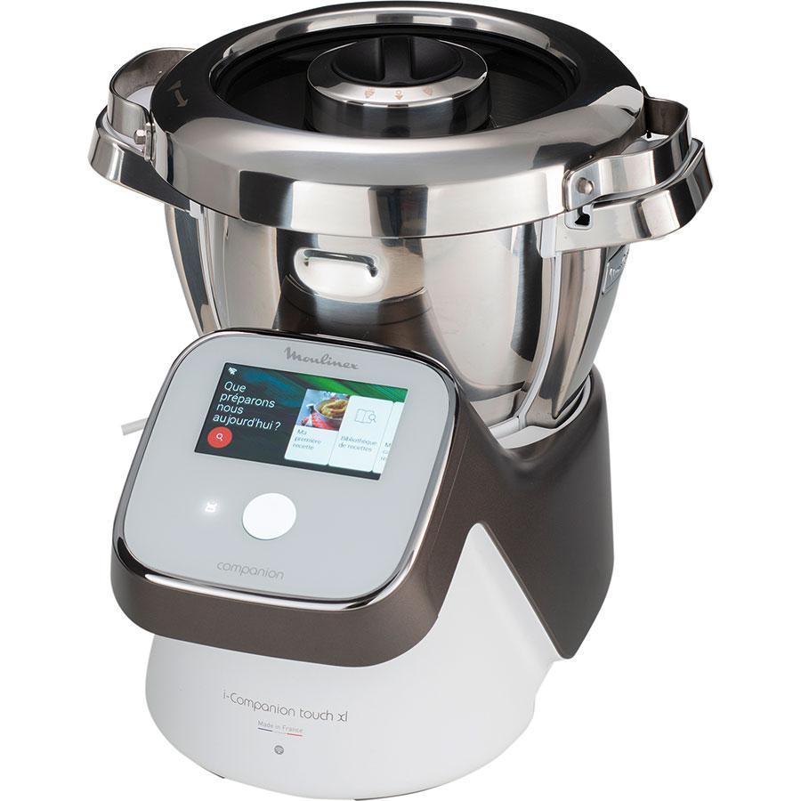 Robot cuiseur Moulinex I-Companion Touch XL HF938E 4,0000L -Blanc/Noir - Reconditionné Moulinex sur Backmarket