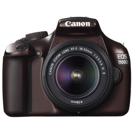 Reflex EOS 1100D - Marron + Canon Zoom Lens EF-S 18-55mm f/3.5-5.6 IS II f/3.5-5.6 Reconditionné - Canon reconditionné disponible sur Backmarket