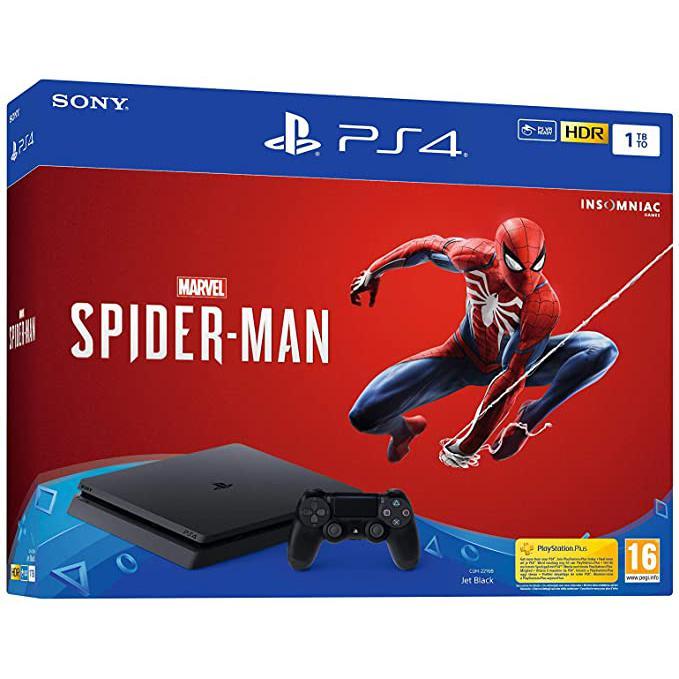 PlayStation 4 Slim 1000Go - Noir + Marvel's Spider-Man Reconditionné - Sony reconditionné disponible sur Backmarket
