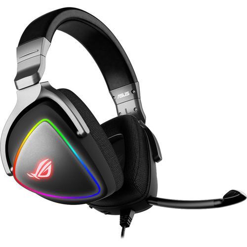 Casque gaming filaire avec micro Asus ROG Delta - Noir/Gris - Reconditionné Asus sur Backmarket