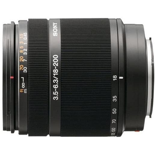 Objectif Sony A 18-200 mm f/3.5-6.3 DT Sony A 18-200 mm f/3.5-6.3 Reconditionné - Sony reconditionné disponible sur Backmarket