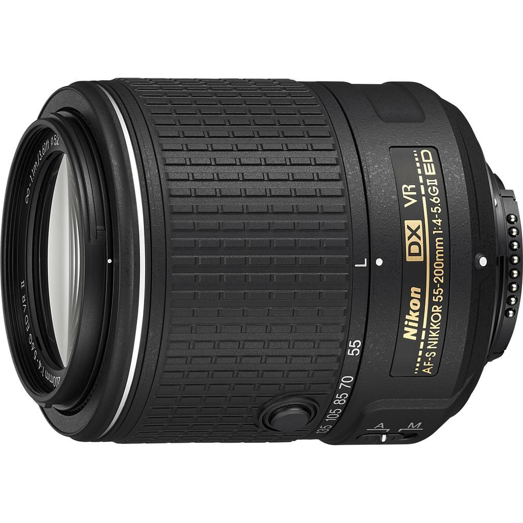 Objectif Nikon 55-200mm f/4-5.6 AF-S VR DX Nikkor Nikon AF 55-200mm f/4-5.6 Reconditionné - Nikon reconditionné disponible sur Backmarket