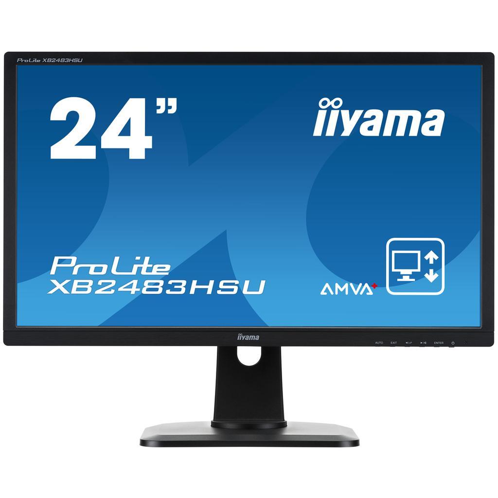 Acheter Écran 24"" LED FHD Iiyama ProLite XB2483HSU-B1DP Reconditionné - 105,00 € Écran 24"" LED FHD Iiyama ProLite XB2483HSU-B1DP Reconditionné - Iiyama reconditionné disponible sur Backmarket
