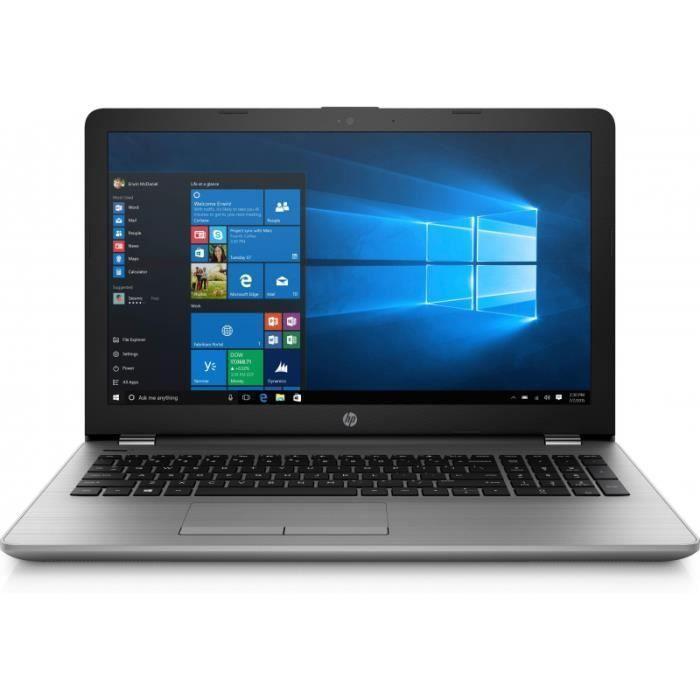 HP 250 G6 15"" Core i3 2.3 GHz - SSD 256 Go - 8 Go AZERTY - Français - Reconditionné Hewlett-Packard sur Backmarket