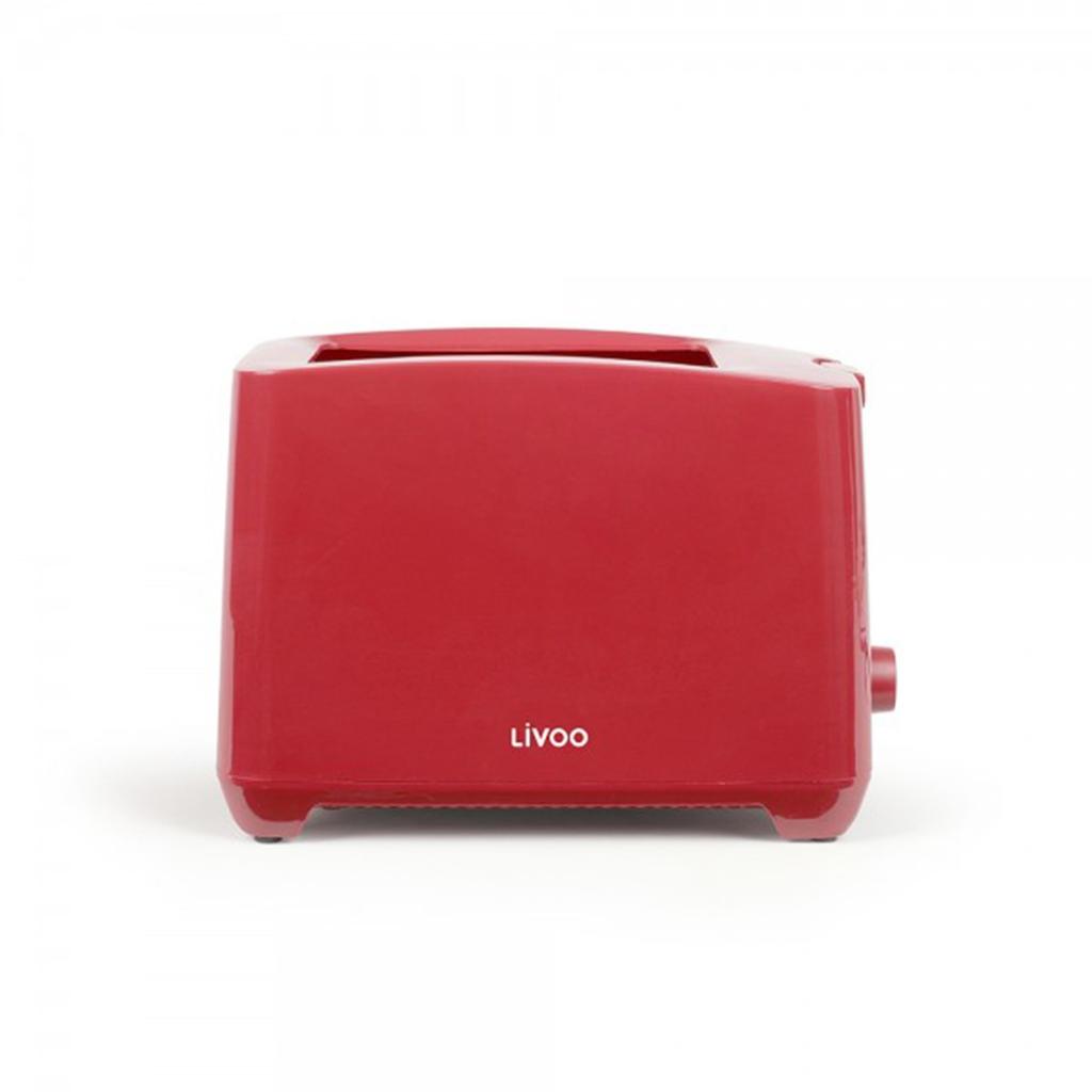 Grille pain Livoo - Grille-pain 2 fentes DOD162RC fentes - Rouge Reconditionné - Livoo reconditionné disponible sur Backmarket