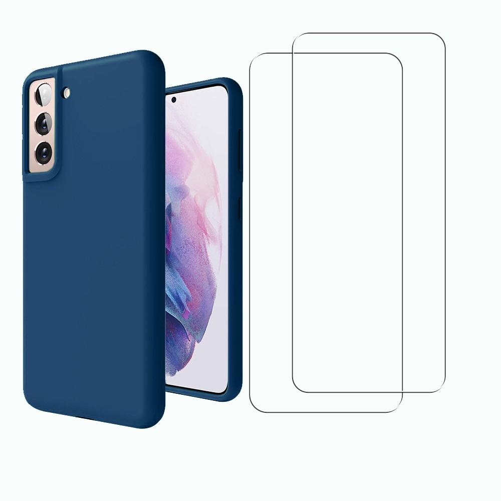 Acheter Coque Galaxy S21 FE 5G et 2 écrans de protection - Silicone - Bleu Reconditionné - 23,99 € Coque Galaxy S21 FE 5G et 2 écrans de protection - Silicone - Bleu Reconditionné - N/A reconditionné disponible sur Backmarket