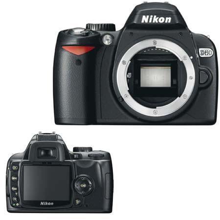 D60 - Noir + Nikon Nikon AF-S DX Nikkor 18-55 mm f/3.5-5.6G ED II f/3.5-5.6G Reconditionné - Nikon reconditionné disponible sur Backmarket