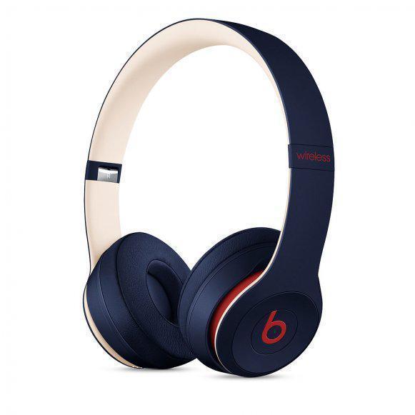 Casque filaire + sans fil avec micro Beats By Dr. Dre Solo3 Wireless - Bleu foncé Reconditionné - Beats by Dre reconditionné disponible sur Backmarket