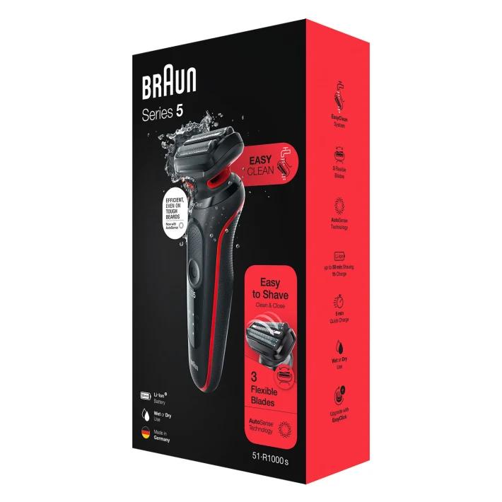 Rasoir Braun series 5 51-R1000S Reconditionné - Braun reconditionné disponible sur Backmarket