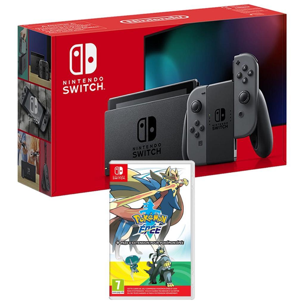 Switch 32Go - Gris + Pokémon Sword Reconditionné - Nintendo reconditionné disponible sur Backmarket