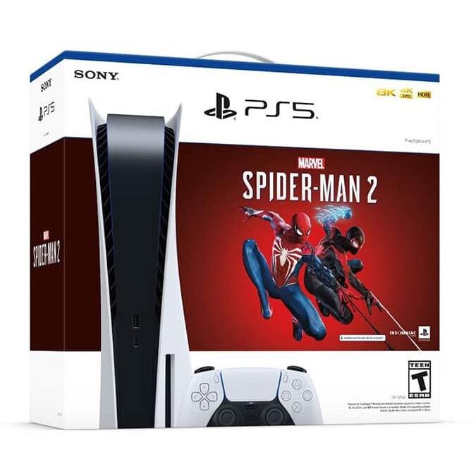 Acheter PlayStation 5 825Go - Blanc - Edition limitée Spider-Man 2 + Spider-Man 2 Reconditionné - 599,00 € PlayStation 5 825Go - Blanc - Edition limitée Spider-Man 2 + Spider-Man 2 Reconditionné - Sony reconditionné disponible sur Backmarket