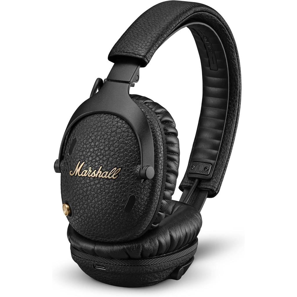 Casque réducteur de bruit sans fil Marshall Monitor III ANC - Noir - Reconditionné Marshall sur Backmarket