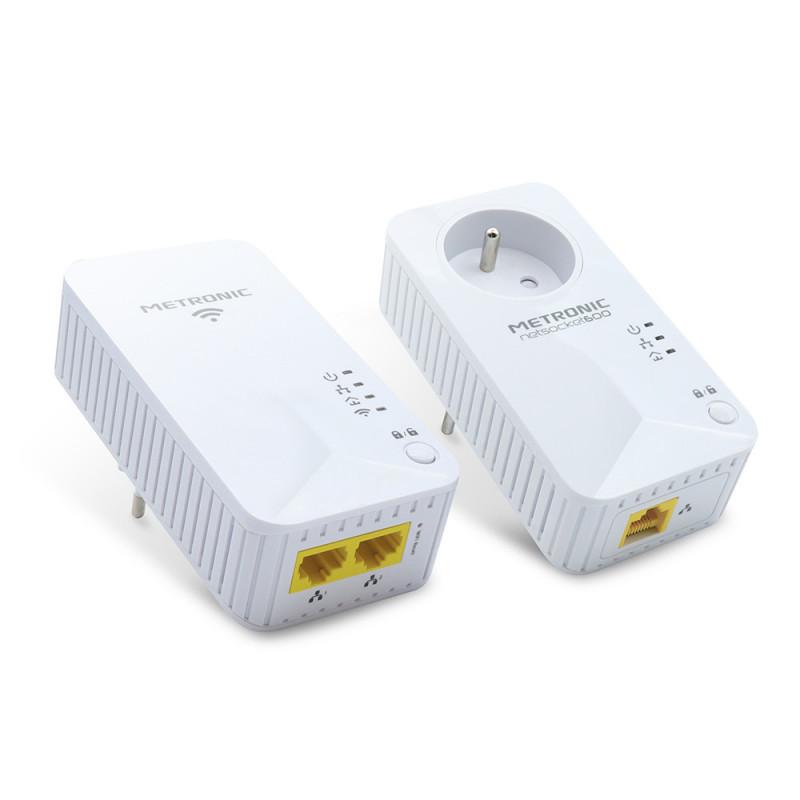Acheter Router Metronic Prise CPL Duo Reconditionné - 63,67 € Router Metronic Prise CPL Duo Reconditionné - Metronic reconditionné disponible sur Backmarket