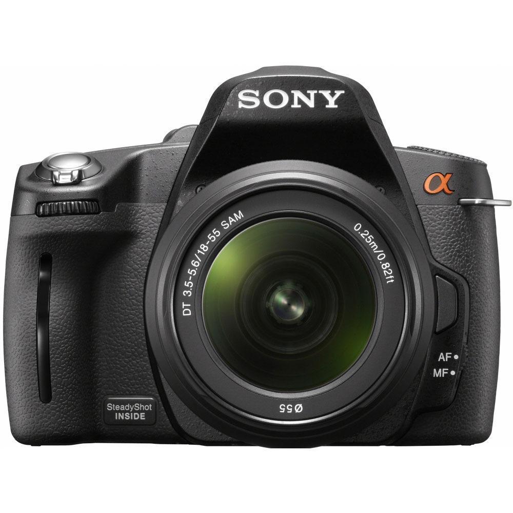 Reflex Alpha DSLR-A390 - Noir + Sony DT 18-55mm f/3.5-5.6 SAM f/3.5-5.6 Reconditionné - Sony reconditionné disponible sur Backmarket