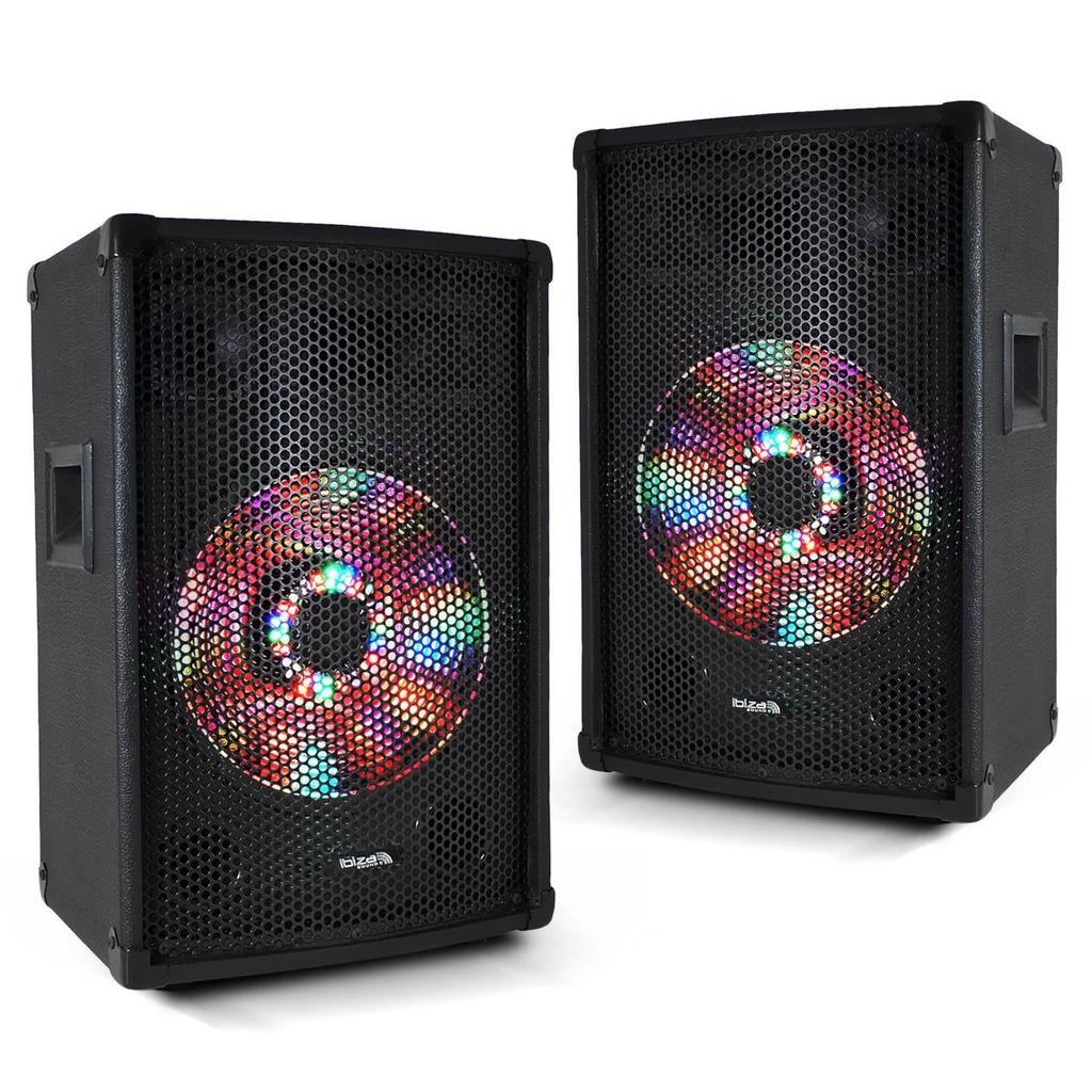 Enceintes sono Ibiza Sound SA50563A X-LED10 Reconditionné - Ibiza Sound reconditionné disponible sur Backmarket