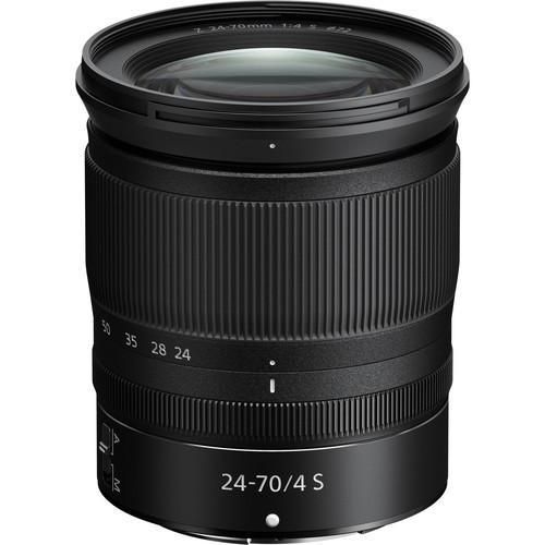 Objectif Nikon Z Nikkor 24-70 mm f/4 S Nikon Z 24-70mm f/4 Reconditionné - Nikon reconditionné disponible sur Backmarket