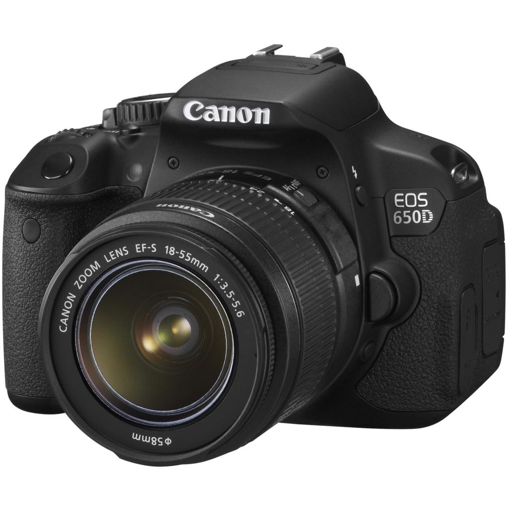 Reflex EOS 650D - Noir + Canon Zoom Lens EF-S 18-55mm f/3.5-5.6 III f/3.5-5.6 Reconditionné - Canon reconditionné disponible sur Backmarket