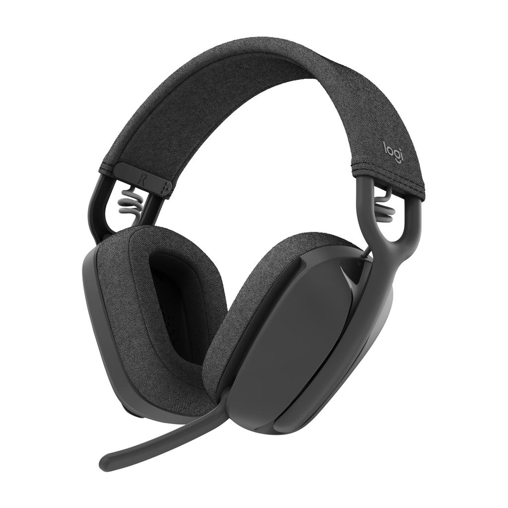 Casque gaming sans fil avec micro Logitech Zone Vibe 100 - Noir Reconditionné - Logitech reconditionné disponible sur Backmarket