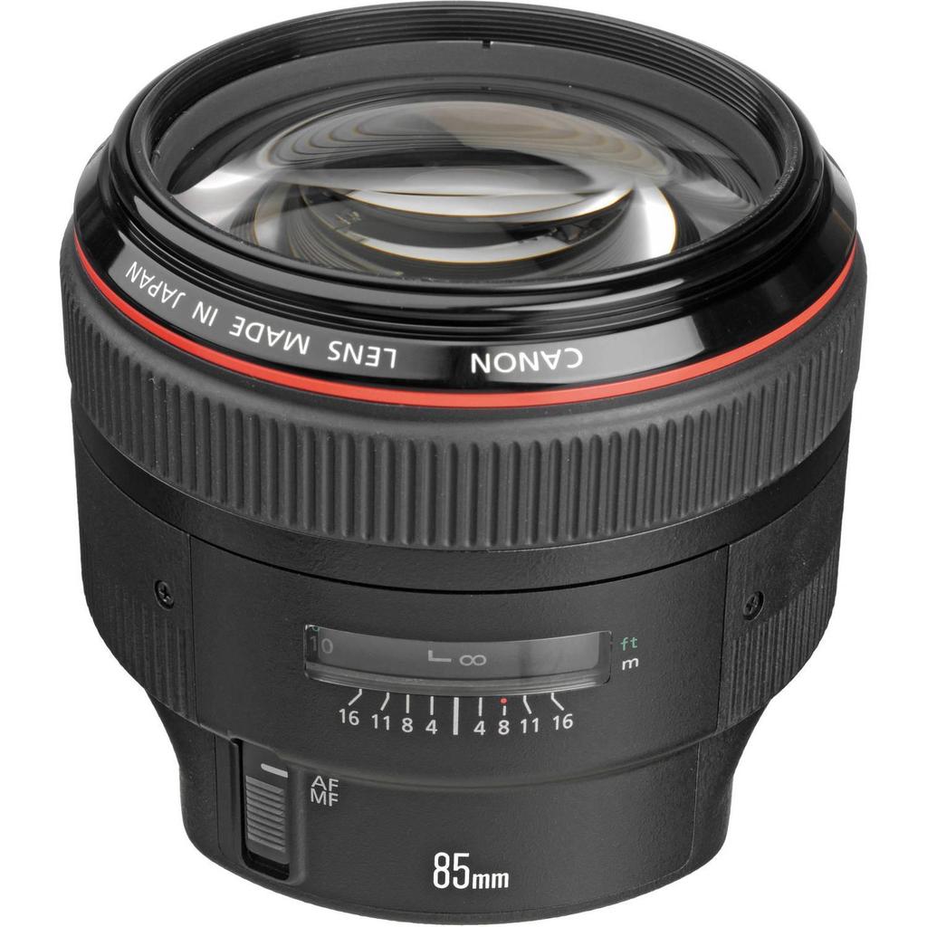 Objectif Canon EF 85mm f/1.2L II USM EF 85mm f/1.2 - Reconditionné Canon sur Backmarket