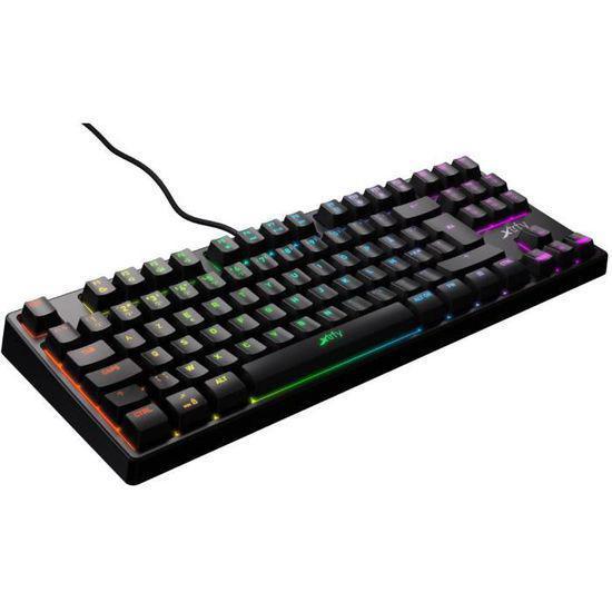 Clavier Xtrfy QWERTY Espagnol rétroéclairé K4 TKL RGB Reconditionné - Xtrfy reconditionné disponible sur Backmarket
