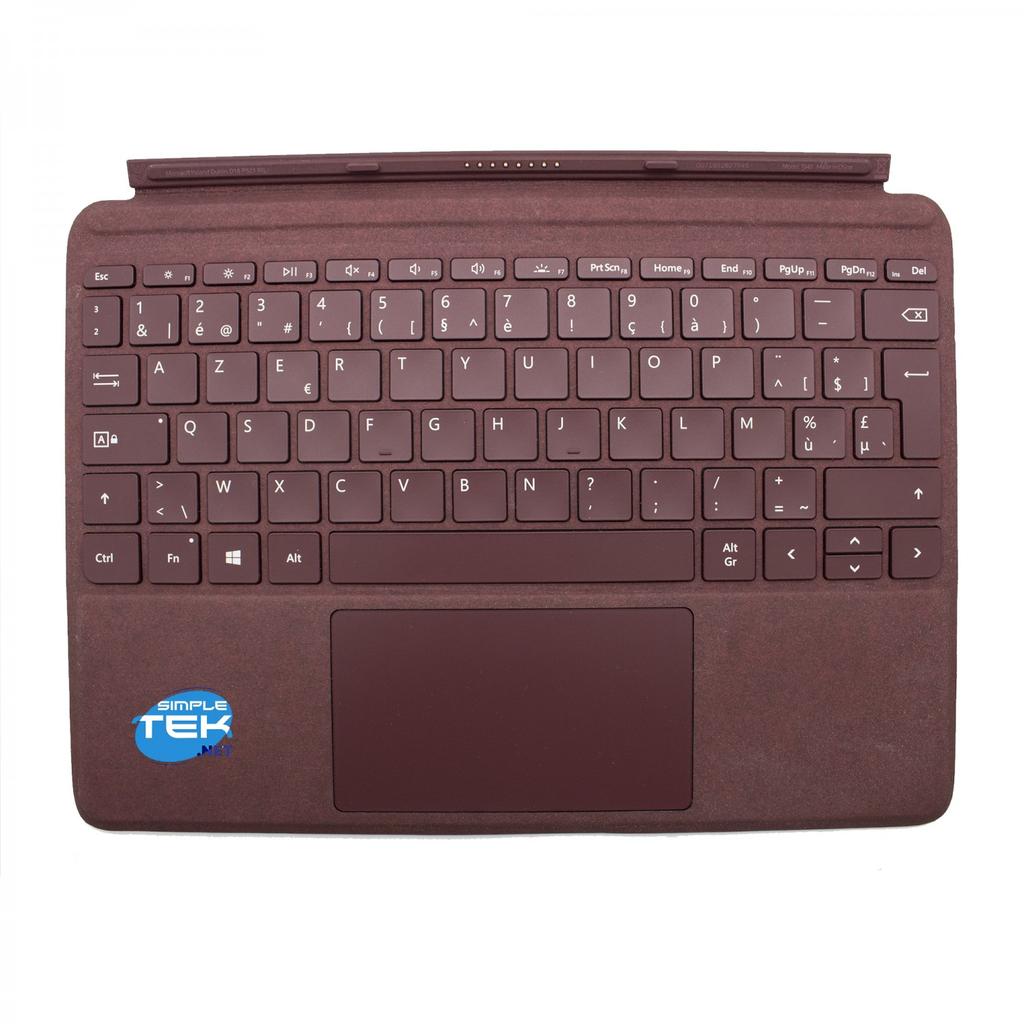 Clavier Microsoft AZERTY Français Sans-fil rétroéclairé Surface Go Reconditionné - Microsoft reconditionné disponible sur Backmarket