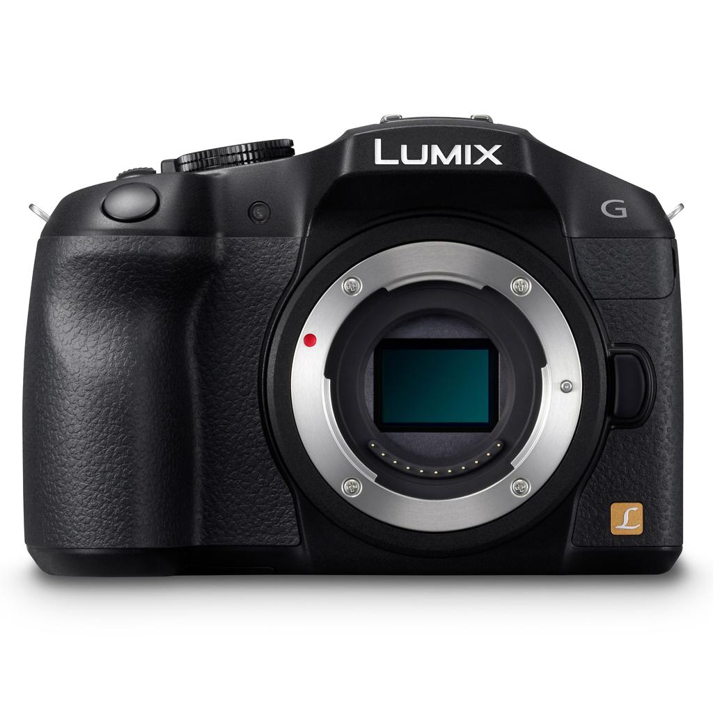 Reflex - Panasonic Lumix DMC-G6 - Noir + Objectif Panasonic Lumix G Vario 4-42mm f/3.5-5.6 lens + Panasonic Lumix G Vario 45-150mm f/4.0-5.6 ASPH. Reconditionné - Panasonic reconditionné disponible sur Backmarket