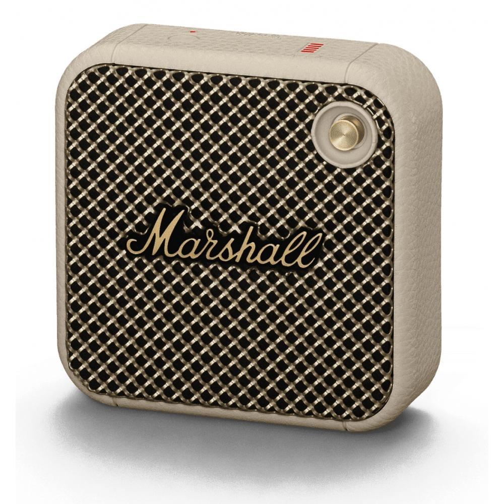 Enceinte Bluetooth Marshall Willen - Crème - Reconditionné Marshall sur Backmarket