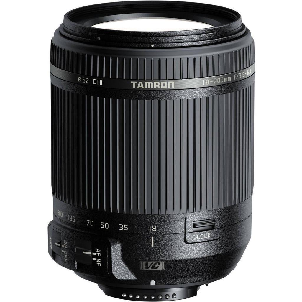 Objectif Tamron F 18-200 mm f/3.5-6.3 Di II VC Nikon 18-200 mm f/3.5-6.3 Reconditionné - Tamron reconditionné disponible sur Backmarket