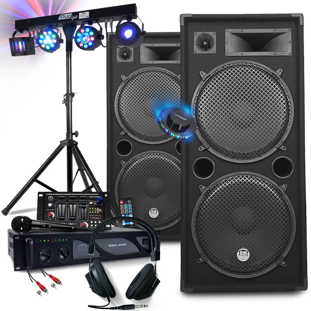 Enceintes sono Bm Sonic Pack Sono DJ Mix Mariage Soiree Ampli 3000W Reconditionné - N/A reconditionné disponible sur Backmarket