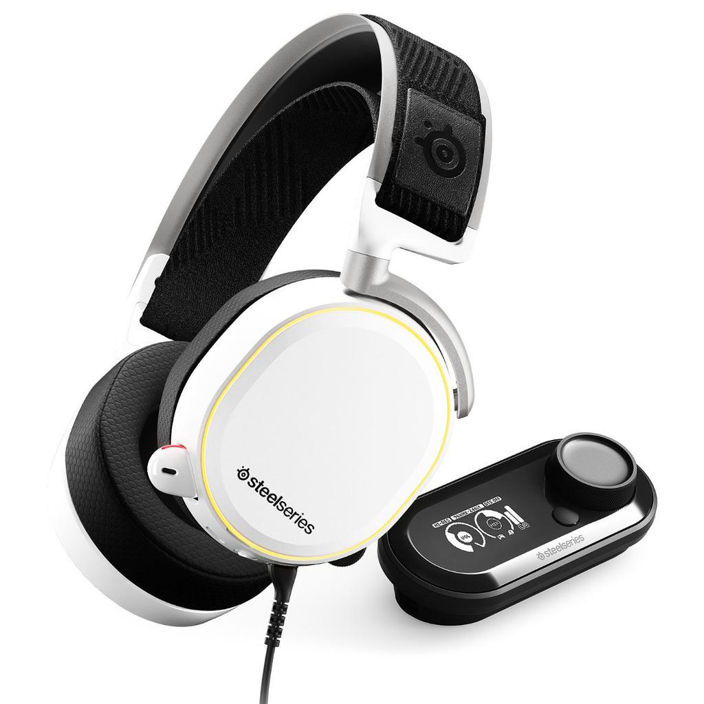 Casque gaming filaire avec micro Steelseries Arctis Pro - Blanc Reconditionné - SteelSeries reconditionné disponible sur Backmarket