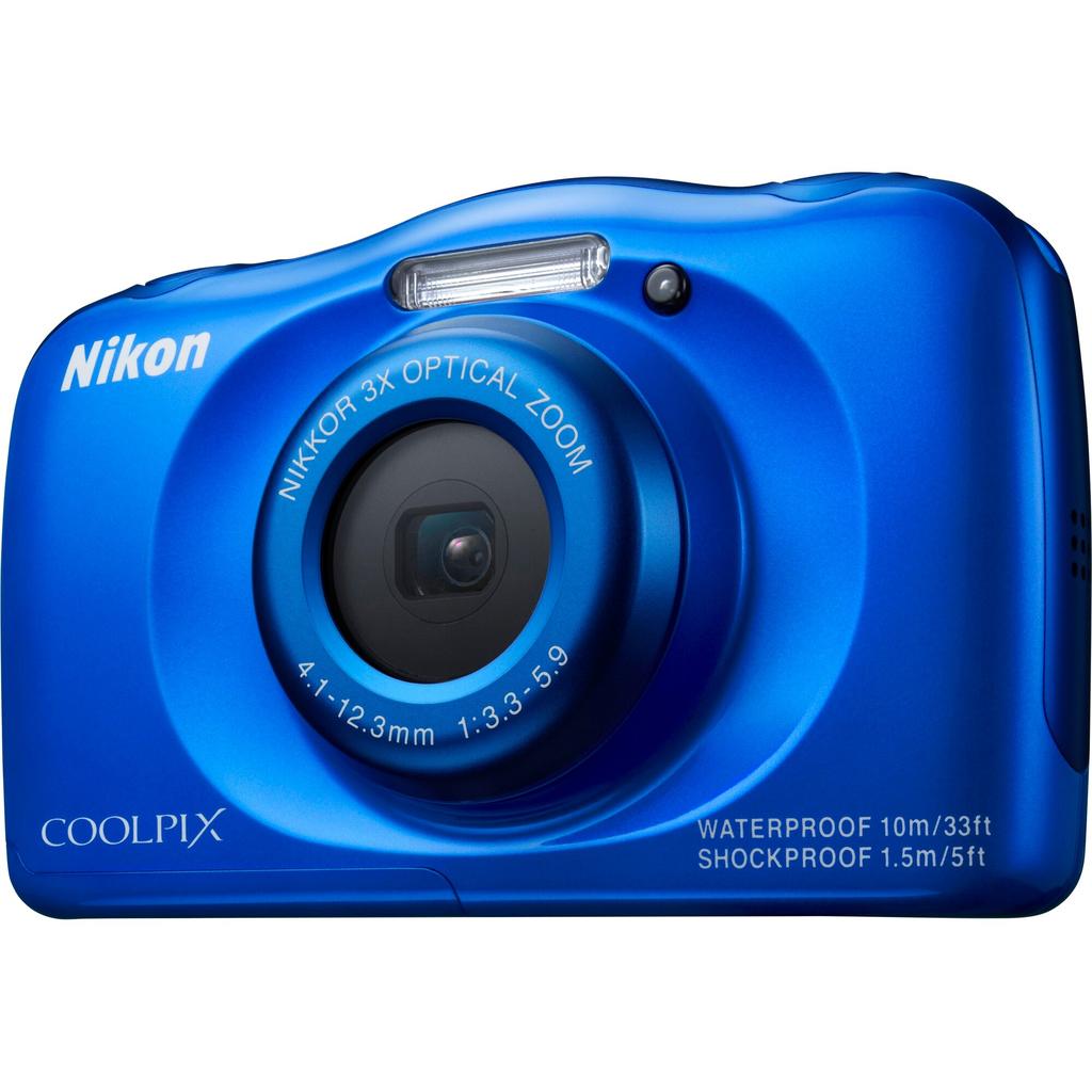 Compact Coolpix S33 - Bleu + Nikon Optical Zoom Nikkor 30-90mm f/3.3-5.9 f/3.3-5.9