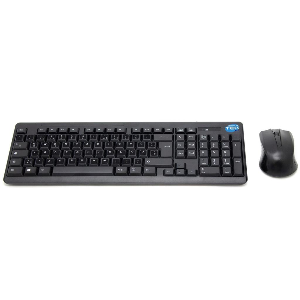 Acheter Clavier Simpletek QWERTZ Allemand Sans-fil Mouse + Keyboard with Stickers 1000 DPI 2.4G Nano reciever Reconditionné - 37,00 € Clavier Simpletek QWERTZ Allemand Sans-fil Mouse + Keyboard with Stickers 1000 DPI 2.4G Nano reciever Reconditionné - N/A reconditionné disponible sur Backmarket