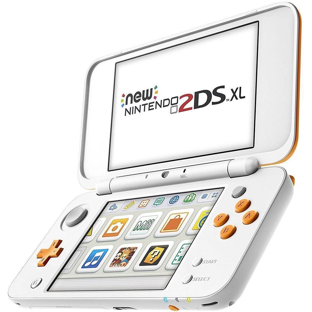 Nintendo New 2DS XL - Blanc/Orange Reconditionné - Nintendo reconditionné disponible sur Backmarket