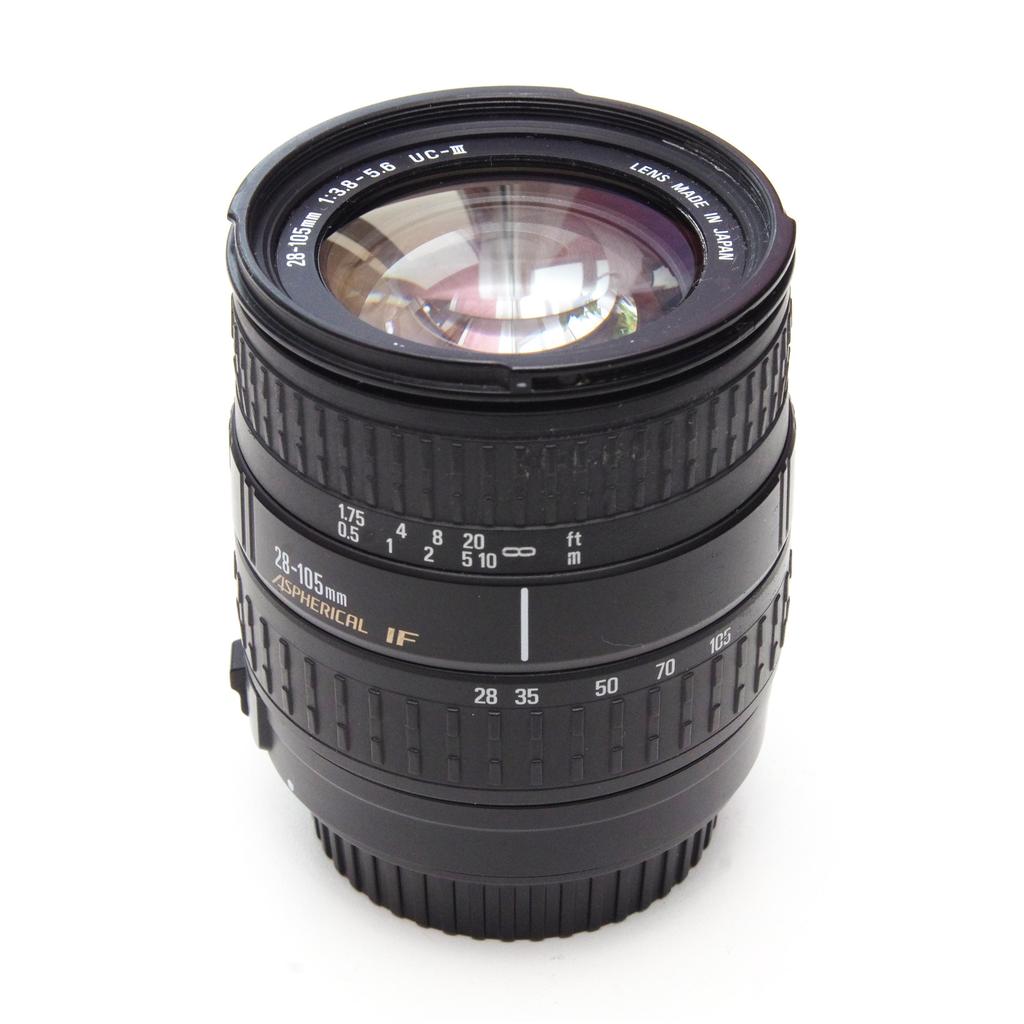 Acheter Objectif Sigma 28-105 mm 1:4-5,6 UC-II 28-105mm f/4-5,6 Reconditionné - 115,00 € Objectif Sigma 28-105 mm 1:4-5,6 UC-II 28-105mm f/4-5,6 Reconditionné - Sigma reconditionné disponible sur Backmarket