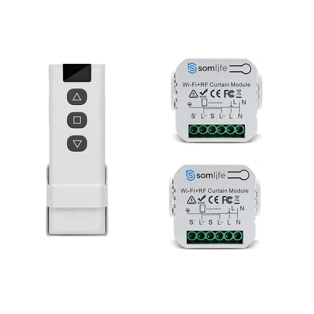 Acheter Objets connectés Somlife Lot 2 Roller Shutter and Curtain Switches Reconditionné - 57,99 € Objets connectés Somlife Lot 2 Roller Shutter and Curtain Switches Reconditionné - N/A reconditionné disponible sur Backmarket