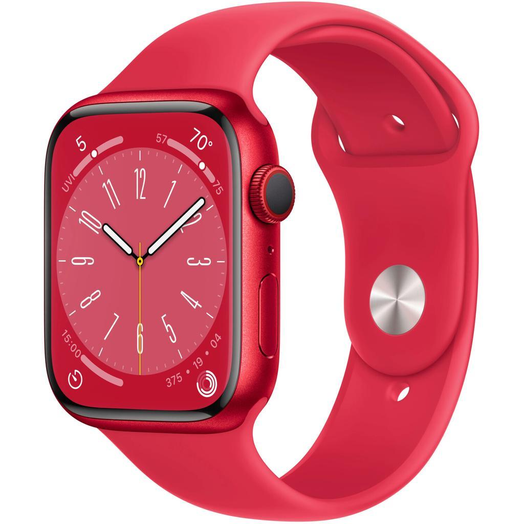 Acheter Apple Watch Series 8 (2022) GPS + Cellular 45 mm - Aluminium Rouge - Bracelet sport Rouge Reconditionné - 259,00 € Apple Watch Series 8 (2022) GPS + Cellular 45 mm - Aluminium Rouge - Bracelet sport Rouge Reconditionné - Apple reconditionné disponible sur Backmarket
