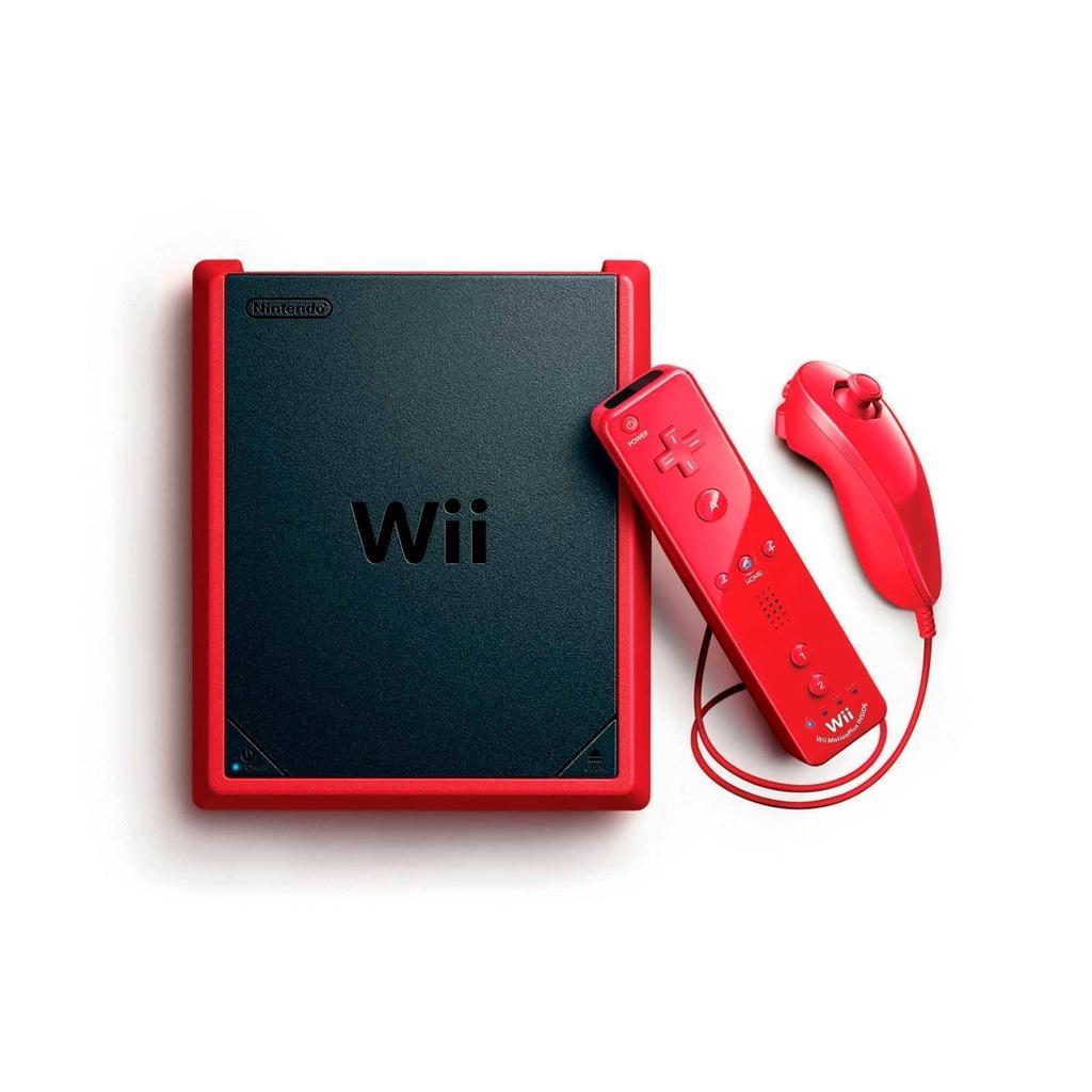 Nintendo Wii Mini - Rouge/Noir Reconditionné - Nintendo reconditionné disponible sur Backmarket