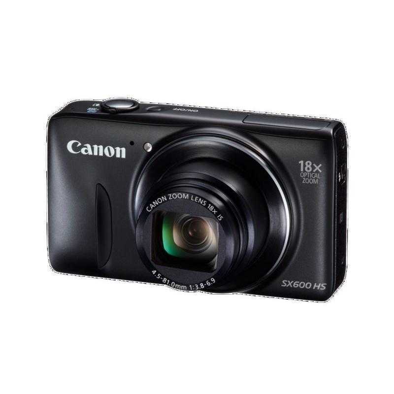 Compact PowerShot SX600 HS - Noir + Canon Canon Zoom Lens 18x IS 4,5-81,0mm f/3,8-6,9 f/3.8-6.9 Reconditionné - Canon reconditionné disponible sur Backmarket