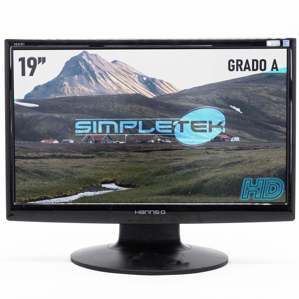 Écran 19"" LCD HD Hanns.G HH181AP Reconditionné -  reconditionné disponible sur Backmarket