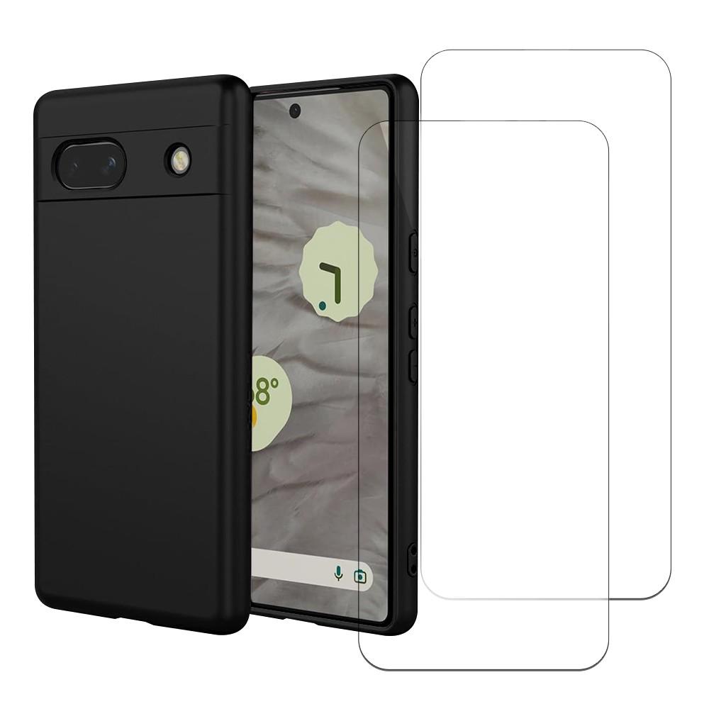 Acheter Coque Google Pixel 7a et 2 écrans de protection - Silicone - Noir Reconditionné - 23,99 € Coque Google Pixel 7a et 2 écrans de protection - Silicone - Noir Reconditionné - N/A reconditionné disponible sur Backmarket