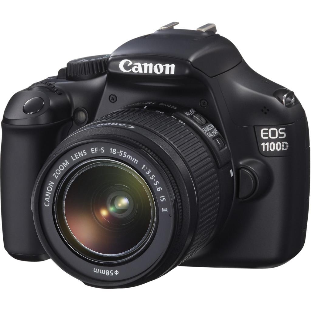 Reflex EOS 1100D - Noir + Canon CANON ZOOM LENS EF-S III f/4.5-6.3 Reconditionné - Canon reconditionné disponible sur Backmarket